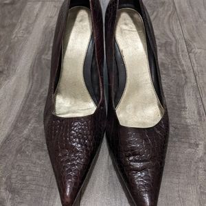 Brown Nine West Heels